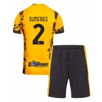 Inter Milan Denzel Dumfries #2 Replica Third Minikit 2024-25 Short Sleeve (+ pants)